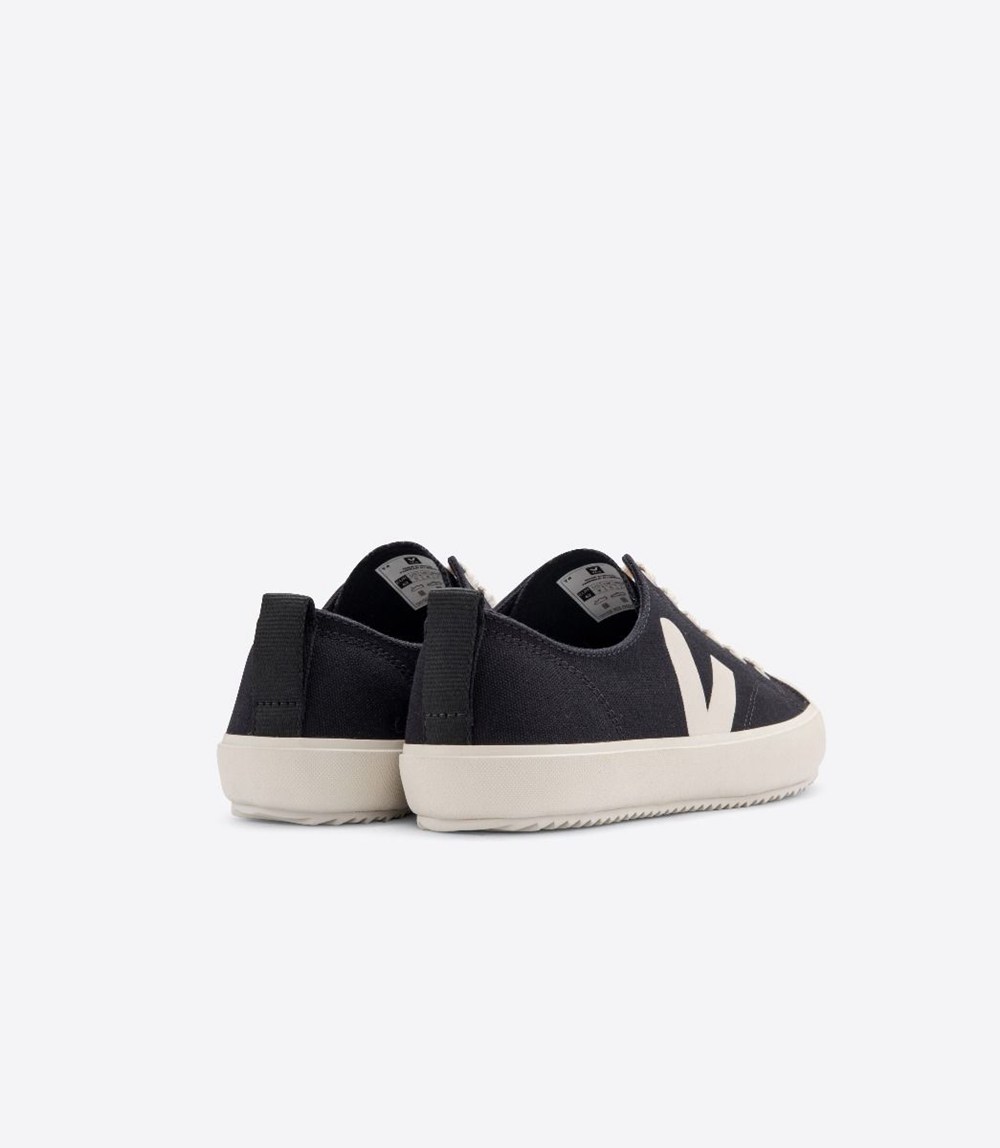 Veja Trainers Mens Black - Nova Canvas - URAL-67849